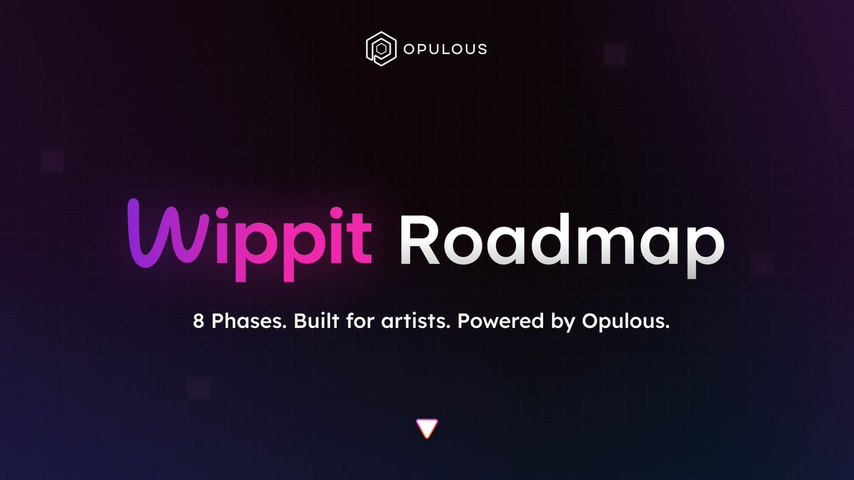 Wippit.ai is coming.

Built by Opulous, it’s an AI platform for musicians — starting with personalized content and evolving into complete marketing automation.

Here’s our roadmap. 8 phases. Each one bringing you closer to a smarter, more connected music career. ↓