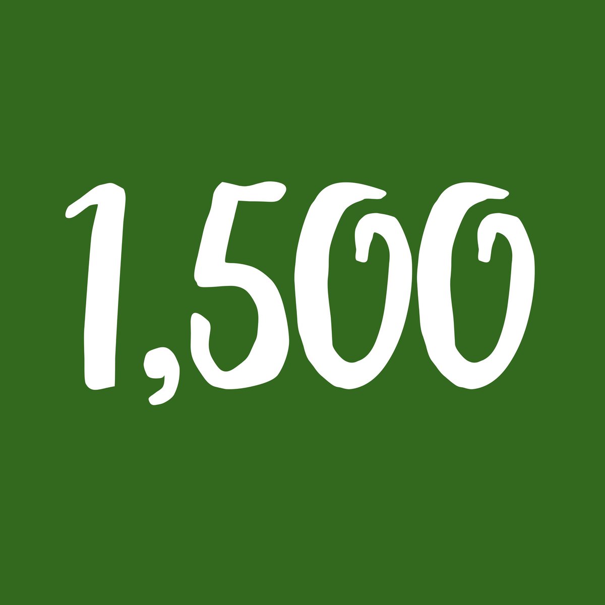 Proud to have taken today my 1,500 <a href="/Ceremonies_UK/">Humanist Ceremonies</a> ceremony booking today (from the lovely Rachel at <a href="/jtbyrnefunerals/">J T Byrne Funerals</a> ). Thanks to everyone who’s helped me on my 7 and a half year journey!
