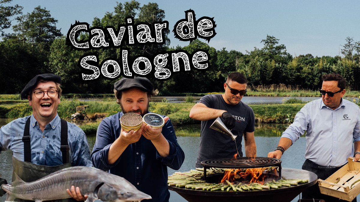 Gueuleton (@gueuleton) on Twitter photo Comment est fait le caviar ? On écoute et on goûte ! @caviardesologne 🐟🍽️ youtu.be/aFP8USsyRrg
#gueuleton #caviar #esturgeon #peche #sologne #terroir #gastronomie #food #brasero #grill #bbqlover #vigneron #foodlover #frenchcaviar #france
🎥 <a href="/creativefabien/">Fabien Lainé</a> Comment est fait le caviar ? On écoute et on goûte ! @caviardesologne 🐟🍽️ youtu.be/aFP8USsyRrg
#gueuleton #caviar #esturgeon #peche #sologne #terroir #gastronomie #food #brasero #grill #bbqlover #vigneron #foodlover #frenchcaviar #france
🎥 <a href="/creativefabien/">Fabien Lainé</a>