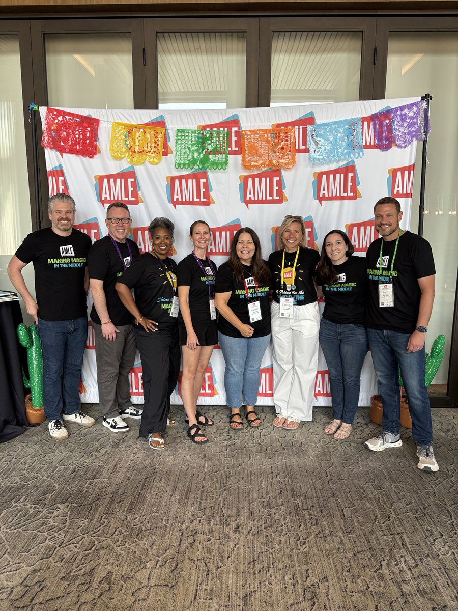AMLE's tweet photo. Today we wrap up this summer’s Institutes for Middle Level Leadership in beautiful Scottsdale, AZ. 🌵☀️

Thank you to the amazing middle level educators who joined us from around the world - including all the way from Australia! https://t.co/UOYh88vSPg