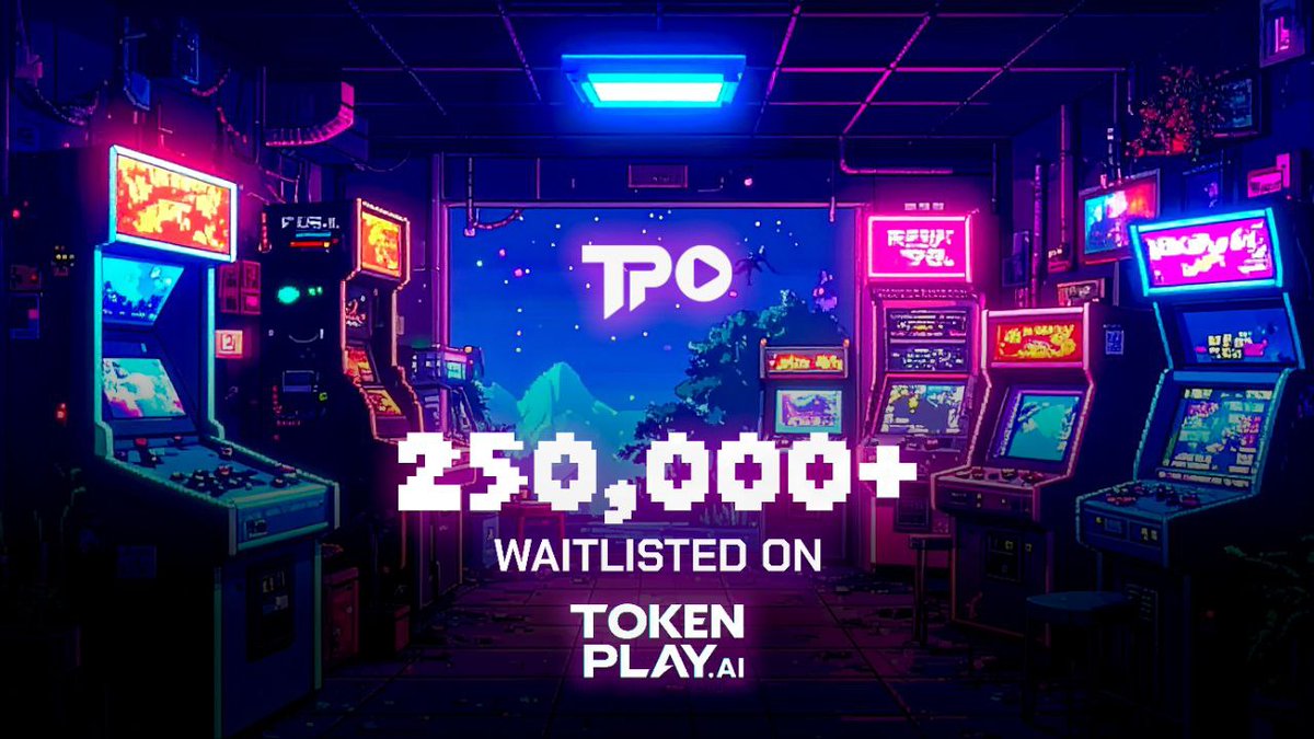 TokenplayAI's tweet image. 250,000+ waitlisted. In under 30 days. ⚡️
The AI infra layer for viral monetizable games isn’t open yet but the line’s already out the door.
No code. Viral games. Real token rewards. 💰
Everyone wants in.
Will you make the cut? 👀
📝 Join the waitlist →…