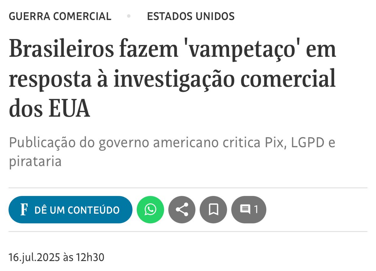 A falta de seriedade do brasileiro médio é estarrecedora. Merecem a taxação.