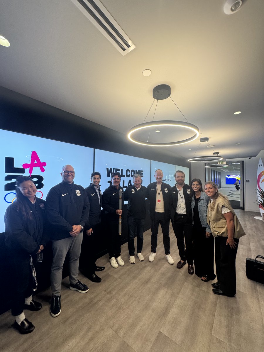 ArcherAviation's tweet image. When innovation meets inspiration. Onboarding with the @LA28 team as we gear up for the Olympic &amp;amp; Paralympic Games ✈️🥇
