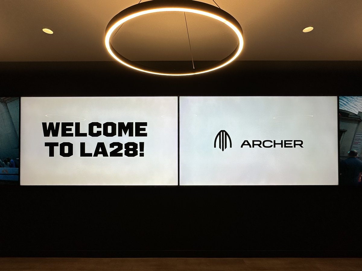 ArcherAviation's tweet image. When innovation meets inspiration. Onboarding with the @LA28 team as we gear up for the Olympic &amp;amp; Paralympic Games ✈️🥇