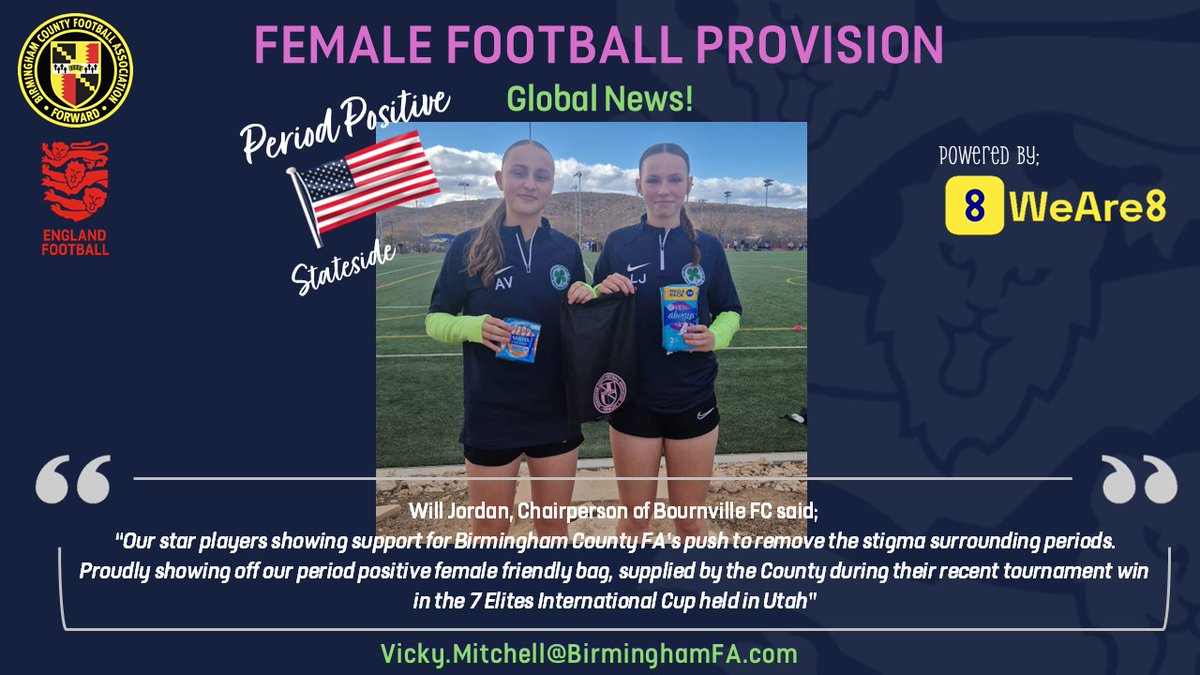 Vicky Mitchell - BCFA; Female Pathway Lead tweet media