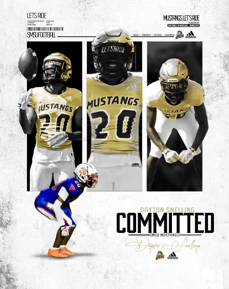 Committed!! Go Mustangs!!!!
<a href="/SMSUfootball/">SMSU Football</a> <a href="/CoachRyan_WHS/">Coach Ryan</a> <a href="/OPS_WestviewFB/">Westview Wolverines Football</a> <a href="/CoachBull16/">Levi Bullerman</a> <a href="/CoachB_U/">Brady Underwood</a> #LetsRide