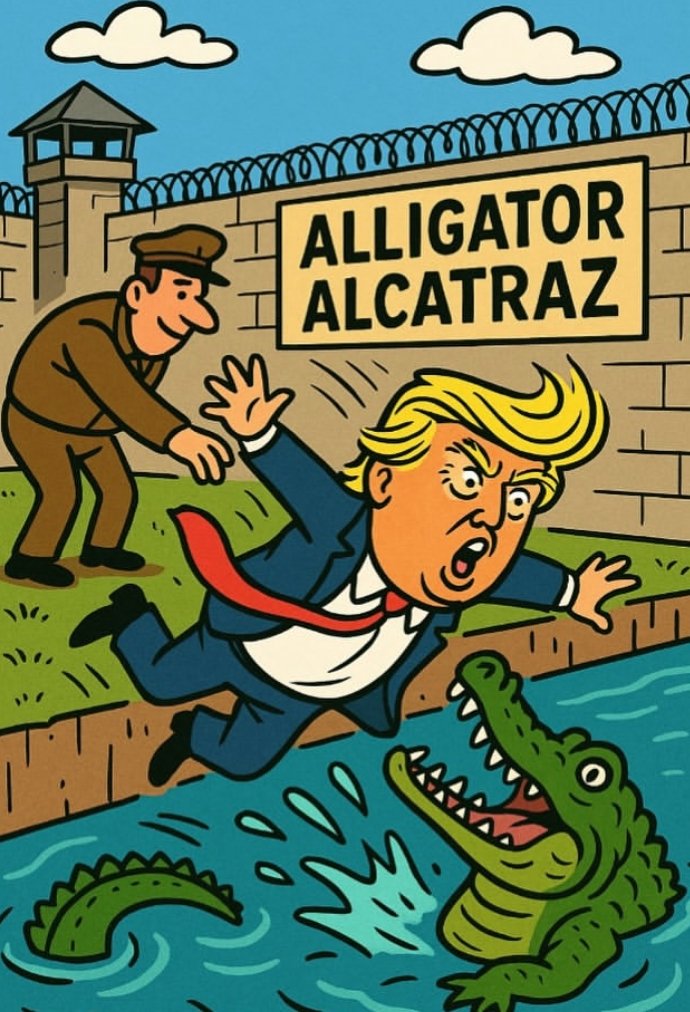 ZombieGirI's tweet image. #MAGA #ALIGATORALCATRAZ #TrumpIsUnfitForOffice