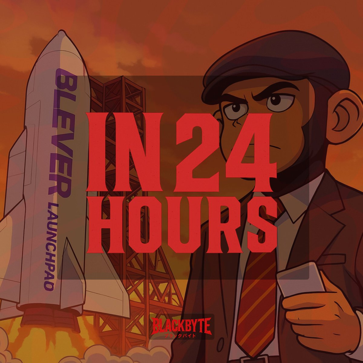 24 Hours to Mint!

📅07/17
⏰16:00 UTC
🐵7 Ape | Only on <a href="/bleverxyz/">Blever</a>
🔗 app.blever.xyz/drops/black-by…

Ps. DW Some wallets will be added to Blever in the next few hours.

🎉 To celebrate:
🎁 1 Blackbyte airdrop to 1 lucky winner after SoldOut
💸 5 GTD
🔁 LIKE, RT &amp; COMMENT to enter!