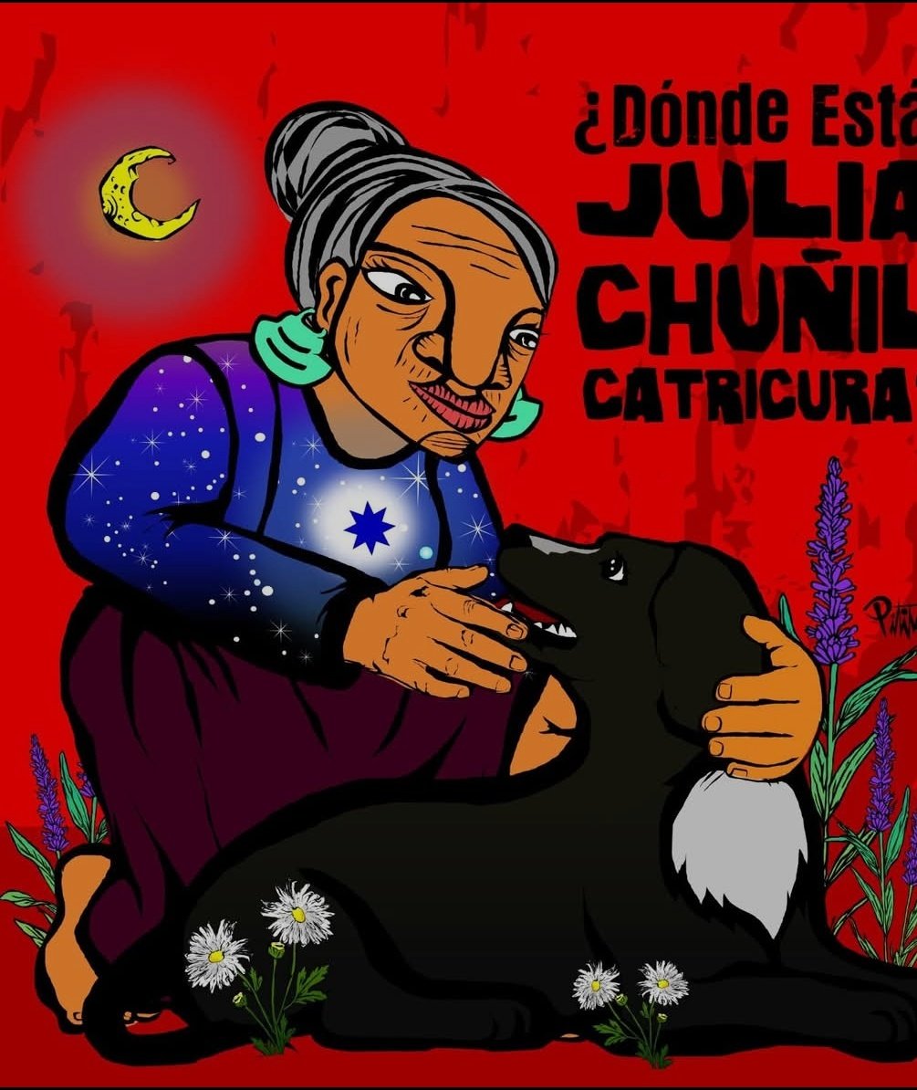 ¿Dónde está Julia Chuñil Catricura y su perro Cholito?
😾👇