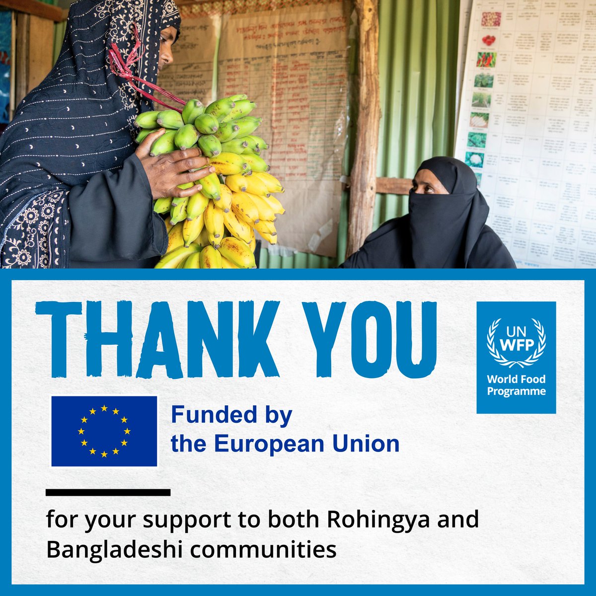 RRANforRohingya's tweet photo. To the U.S&amp;EU: your decades of support have kept hope alive for the Rohingya.
#HopeForRohingya #USandEUStandWithUs #LongTermSupport #RohingyaResilience
We are alive today because you cared—thank you, donor countries.
#BecauseYouCared #ThankYouDonors #RohingyaLives #SupportMatters https://t.co/mFt5r8RtDG