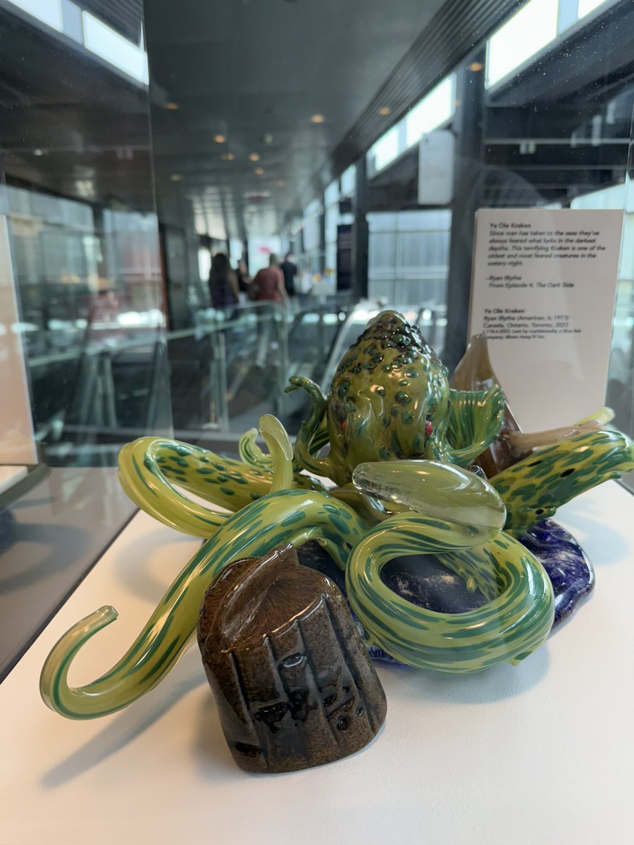 bfg900's tweet image. What horseshit not a single glass pipe here at the Corning Glass Museum.