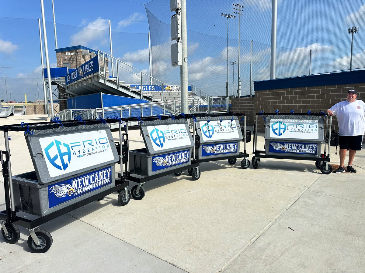 New Caney is locked in with 4 new Lago Grandes ready to beat the heat this season!

#GetFrio