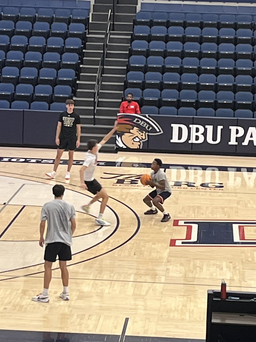 Jackson Funk (@jacksonfunk10) on Twitter photo Great camp at <a href="/DBUBasketball/">DBU Basketball</a>. Thanks Coach Flicker and <a href="/CoachGlenney/">Ryan Glenney</a> <a href="/CoachYoungDBU/">Caleb Young</a> for the work!!
Let’s keep working! Great camp at <a href="/DBUBasketball/">DBU Basketball</a>. Thanks Coach Flicker and <a href="/CoachGlenney/">Ryan Glenney</a> <a href="/CoachYoungDBU/">Caleb Young</a> for the work!!
Let’s keep working!