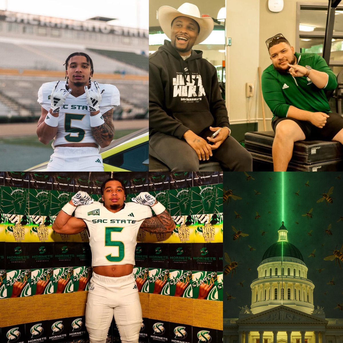 Jamar Curtis SZN 👀📈🔥

Preseason All-American senior RB Jamar Curtis, coached by Sac State’s own RB mastermind AC Patterson in that legendary Coach Marion Go-Go offense, is primed for a All-American/Walter Payton Award-type season..

#StingersUp 🐝 | #GoGoSacramento