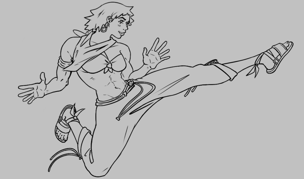 Been playing a lot of Elena!