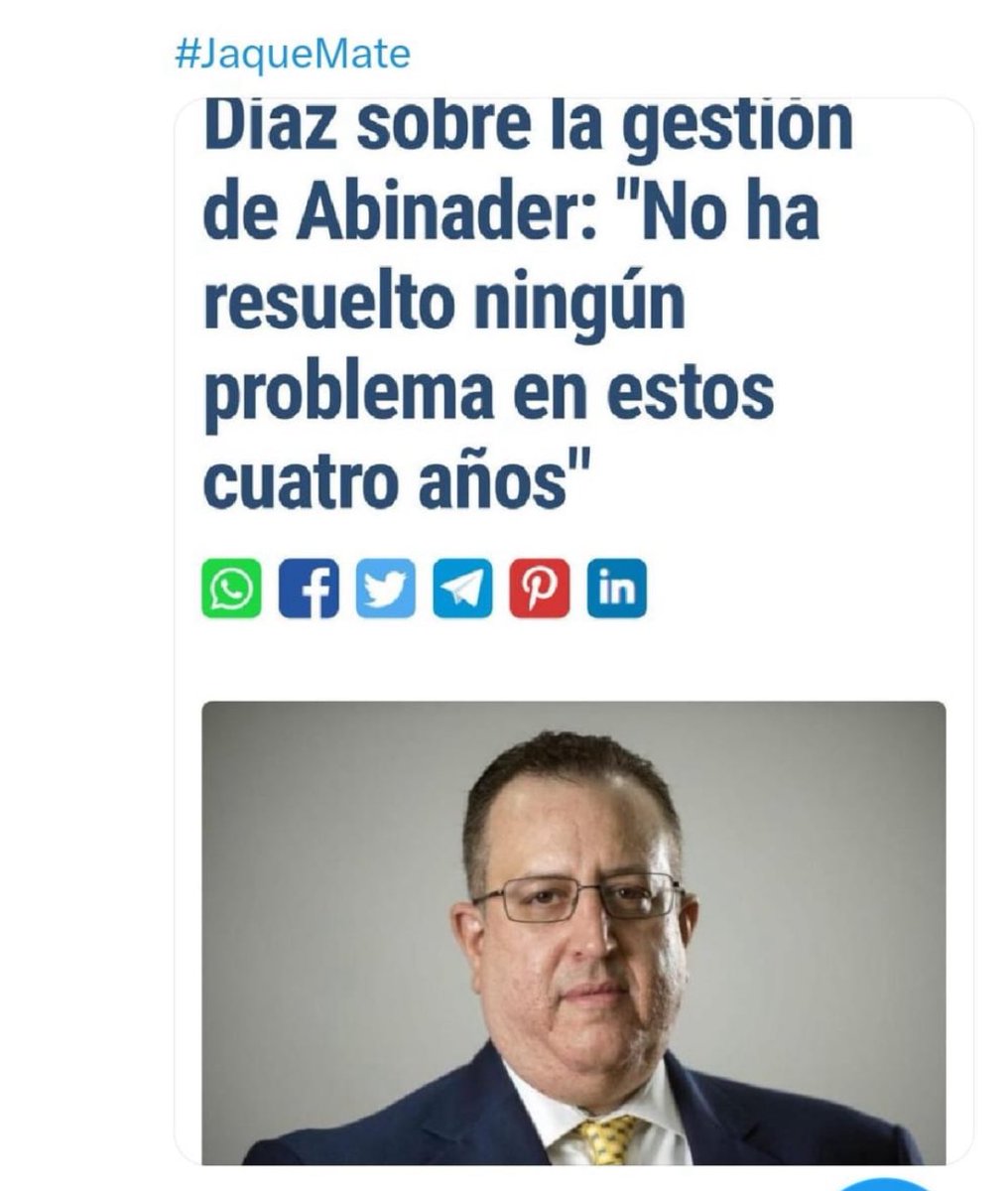 CUATRO PROBLEMAS RESUELTOS 

Decía <a href="/Magindiazrd/">Magín Díaz</a> cuando era del <a href="/PLDenlinea/">PLD</a>, suponemos que ya no lo es por renuncia o “expulsión deshonrosa” (voy bien <a href="/DaniloMedina/">Danilo Medina</a>), que <a href="/luisabinader/">Luis Abinader</a> no había resuelto uno solo de los problemas del país.

Les diré 4 problemas políticos que están