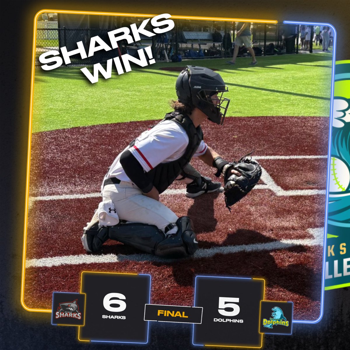 SHARKS WIN! 🦈🦈🦈

The Sharks make a 5-run comeback to pick up the W over the Dolphins!