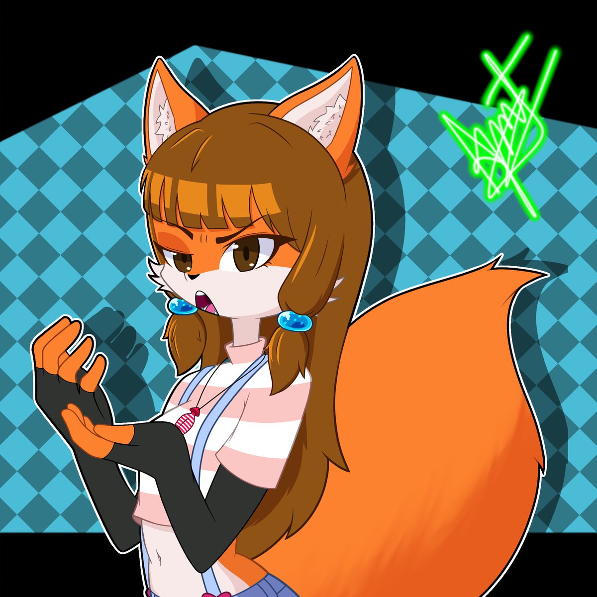 WoofiSteve2's tweet image. Finished drawing for winner #3
@Mary_Fox09
(If you want the drawing in its original quality, write me in DM)
Follow me for more events ✨✨
#event #ocart #fanart #foxgirl