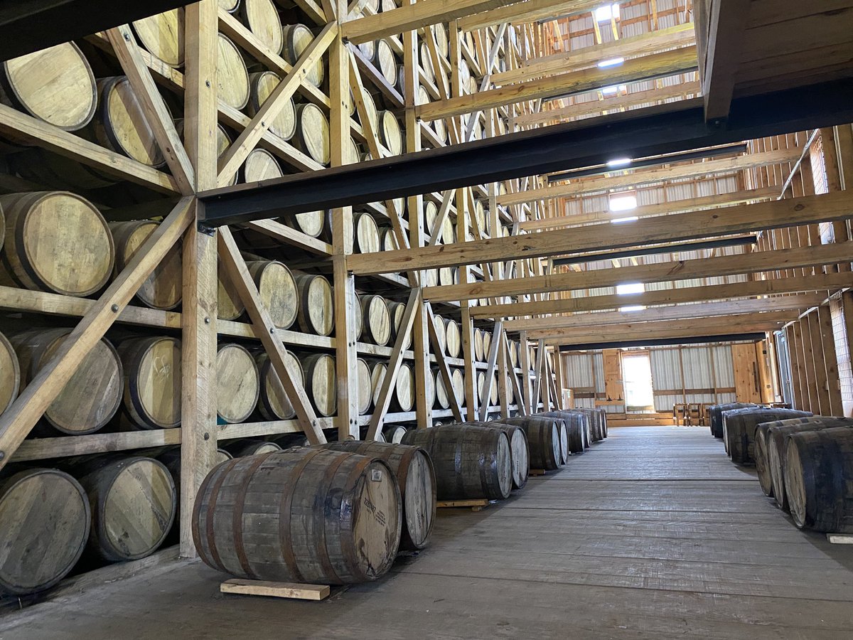 Barrel pickin’ at Heaven Hill. 🥃