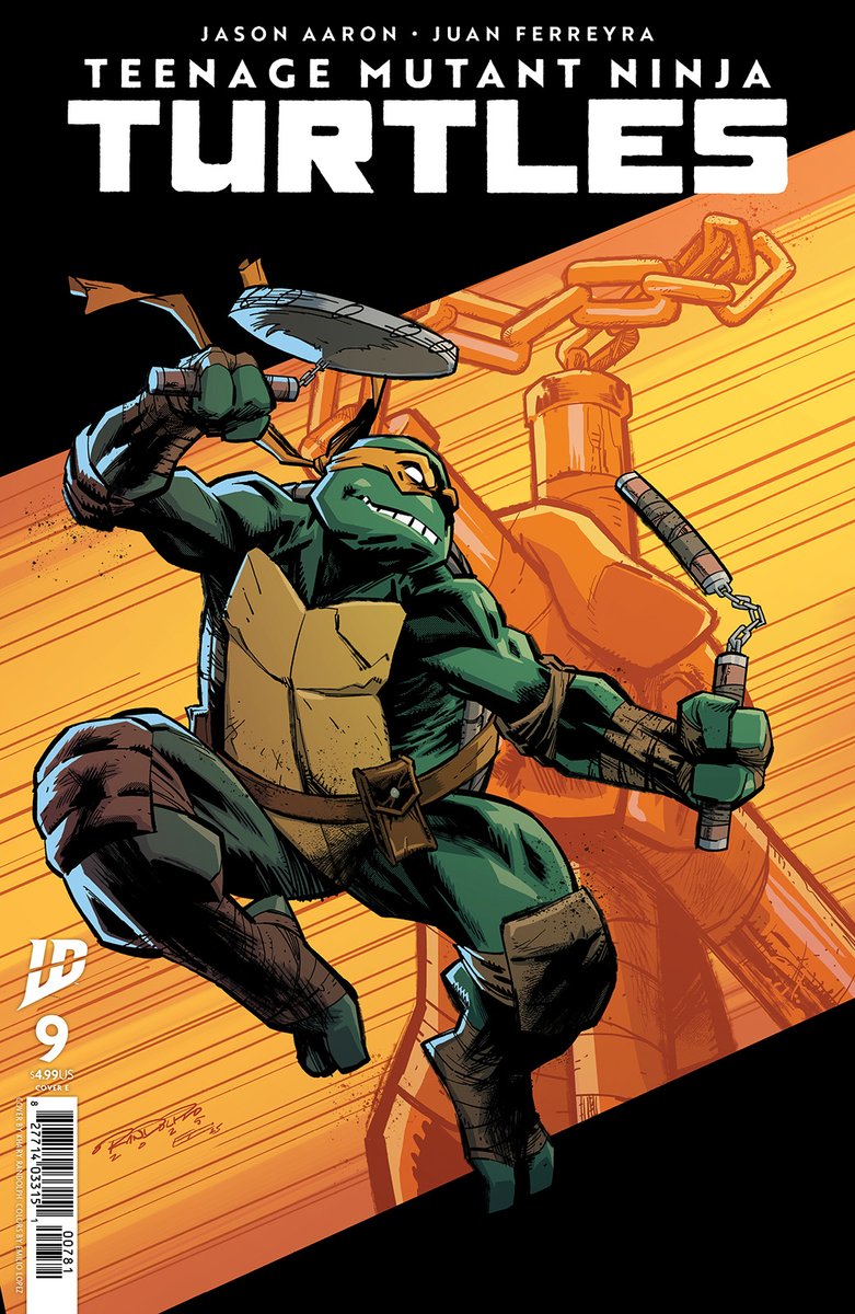 kharyrandolph's tweet image. TMNT #10 out now! From @IDWPublishing. #tmnt