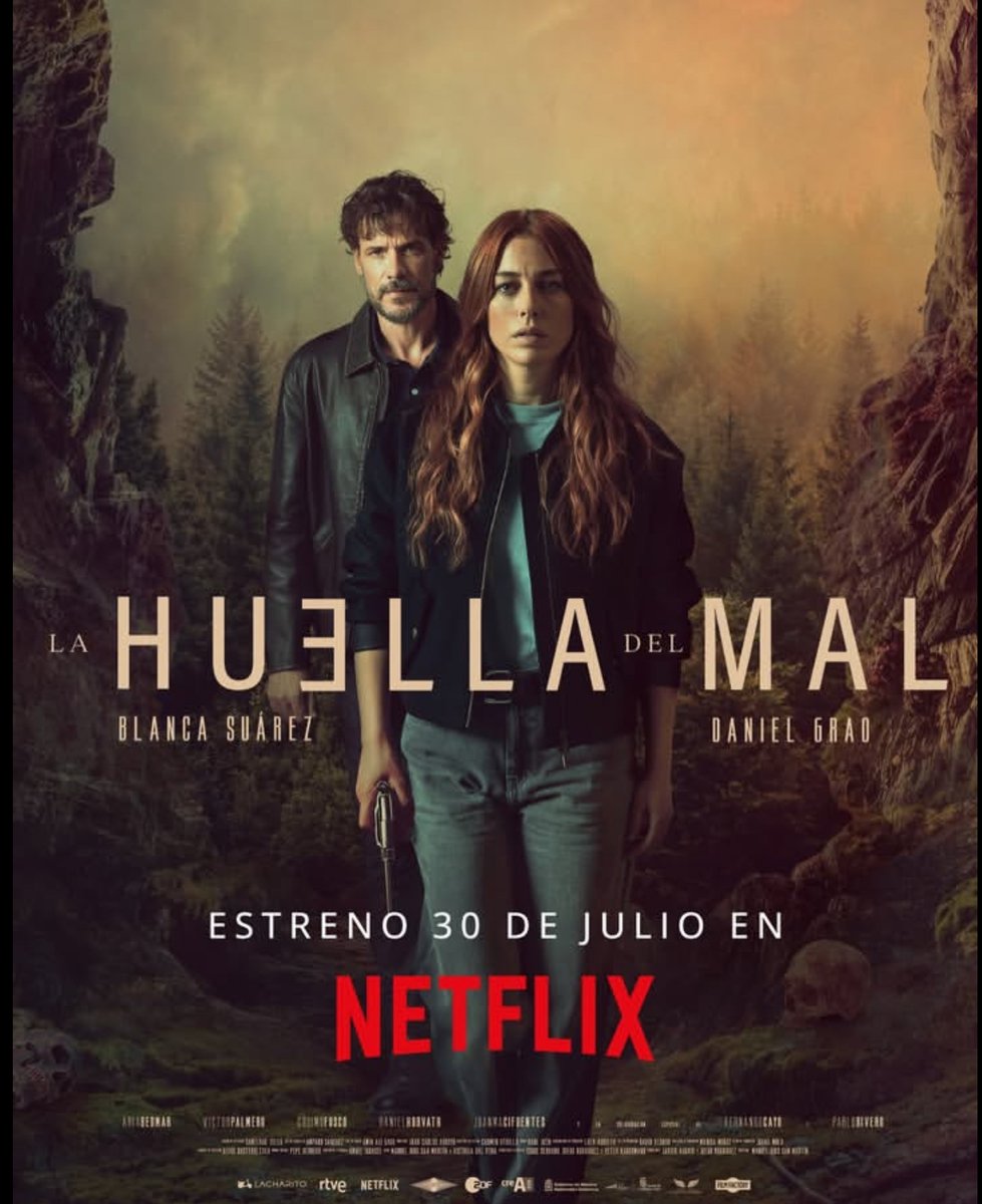 Manuel Ríos San Martín💀 (@mriossanmartin) on Twitter photo Por fin, la fecha que esperabais:
ESTRENO 30 DE JULIO EN <a href="/NetflixES/">Netflix España</a>
<a href="/LaHuellaDelMal/">La Huella Del Mal</a>, con Blanca Suárez y <a href="/DanielGrao7/">Daniel Grao</a>, rodada en las excavaciones de <a href="/FATAPUERCA/">FUNDACION ATAPUERCA</a>
Aparece un cadáver actual en una excavación prehistórica. Basada en la novela de <a href="/edit_planeta/">Editorial Planeta</a>
Se agradece RT😍 Por fin, la fecha que esperabais:
ESTRENO 30 DE JULIO EN <a href="/NetflixES/">Netflix España</a>
<a href="/LaHuellaDelMal/">La Huella Del Mal</a>, con Blanca Suárez y <a href="/DanielGrao7/">Daniel Grao</a>, rodada en las excavaciones de <a href="/FATAPUERCA/">FUNDACION ATAPUERCA</a>
Aparece un cadáver actual en una excavación prehistórica. Basada en la novela de <a href="/edit_planeta/">Editorial Planeta</a>
Se agradece RT😍