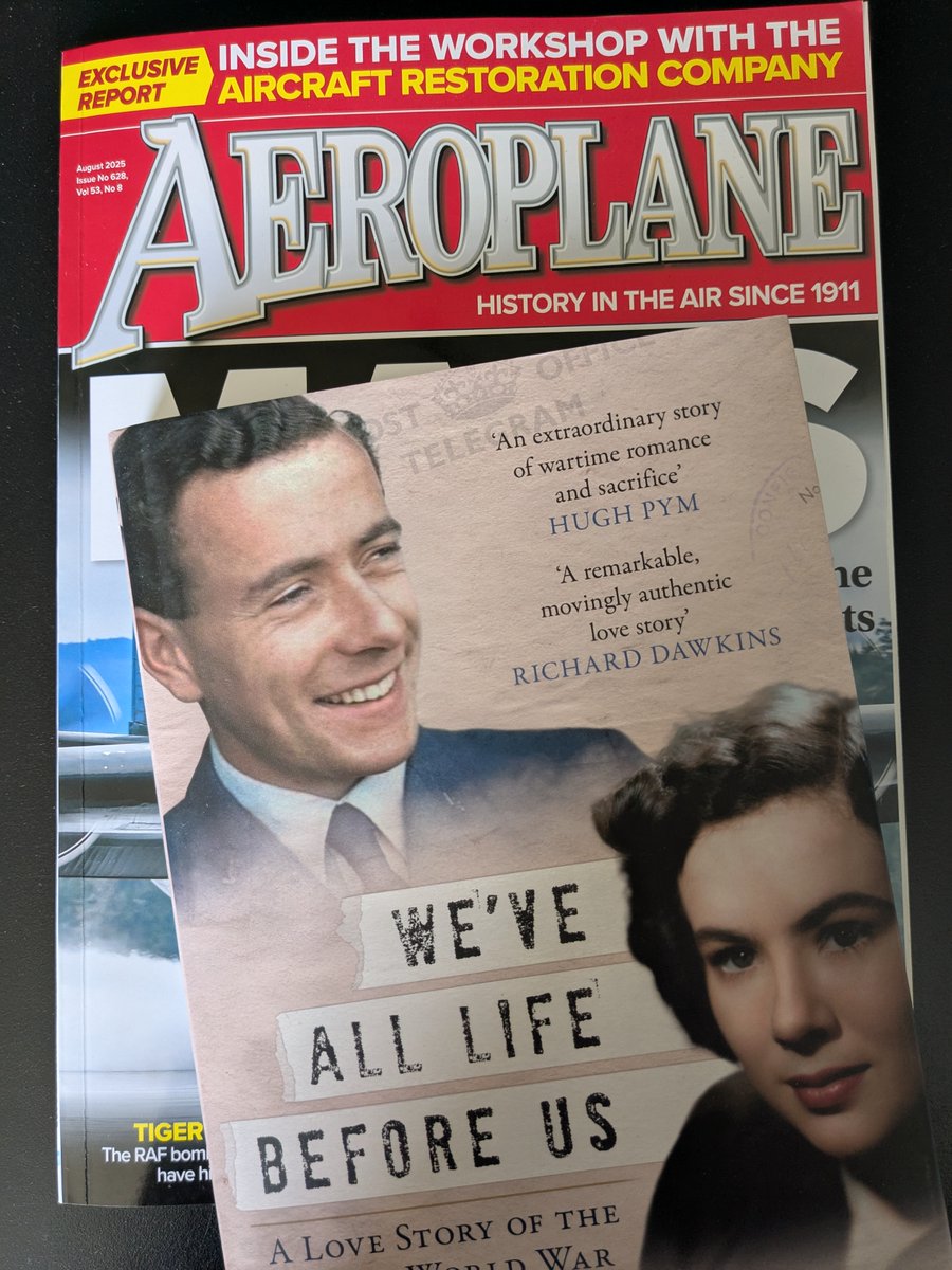 ccecilbose's tweet image. Three new reviews of We’ve All Life Before Us. Aeroplane: ‘a compelling read’; Flt Lt Keddie’s letters ‘capture … the boredom & excitement of wartime life’. The Reform Review: ‘a wonderful capacity to capture the essence of place, time, people’. Air Mail also has a great piece.