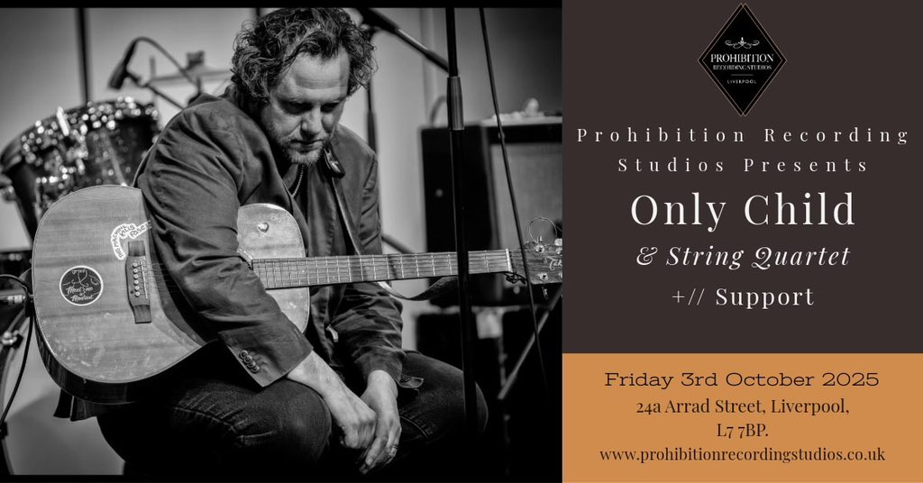 onlychildmusic's tweet image. 👀 ONLY CHILD WEEKENDER
Two gigs announced @ProhibitionLive
Thu Oct 2 - A Drink With Only Child
@JonLawtonMusic & I on our new LP with guitars, harmonies and chat 🍻
Fri Oct 3 - Only Child with String Quartet
The 13th annual ‘with strings’ show 🎻
🎟️ on sale now 👇