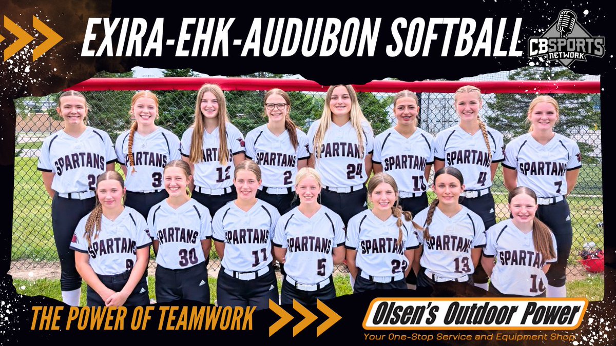 jeff blankman (@huskerblankman) on Twitter photo Congratulations to the Exira-EHK-Audubon Softball on being named Olsenās Outdoor Power Teamwork Team of the Week after going 2-1 this week with wins over Pleasantville and Earlham in the postseason
<a href="/gowheelers/">Audubon Schools</a> <a href="/mason_nieland/">Mason Nieland</a> Congratulations to the Exira-EHK-Audubon Softball on being named Olsenās Outdoor Power Teamwork Team of the Week after going 2-1 this week with wins over Pleasantville and Earlham in the postseason
<a href="/gowheelers/">Audubon Schools</a> <a href="/mason_nieland/">Mason Nieland</a>