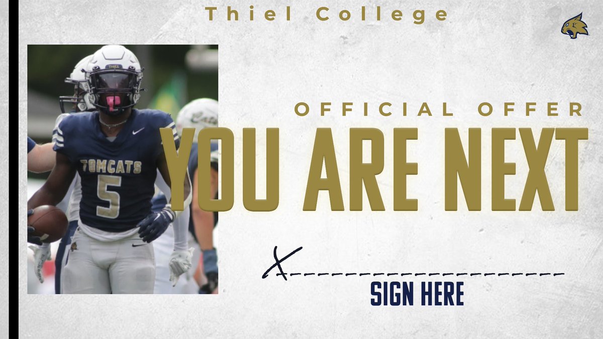 After A Really Great Conversation With <a href="/coachjyairt/">Jyair Thomas</a> Im Blessed To Receive An Offer To Thiel College!!