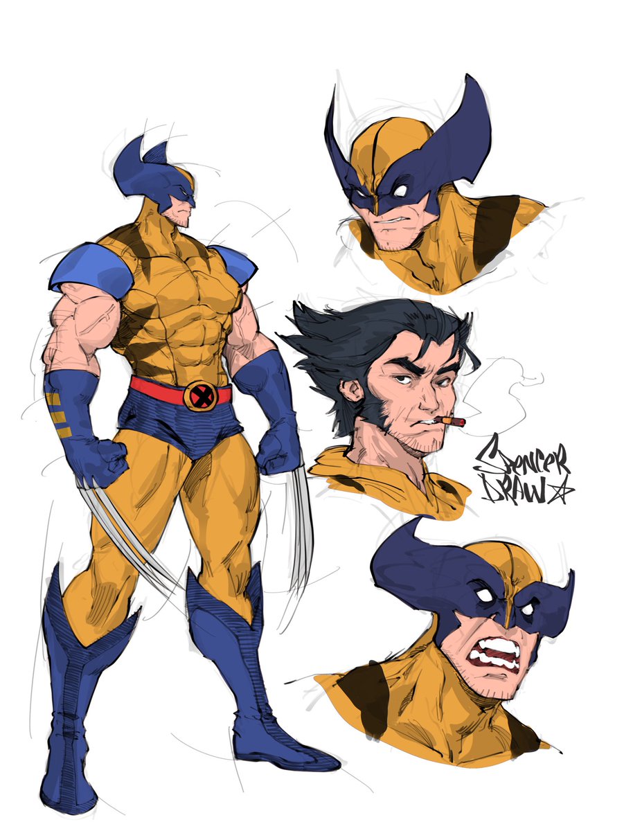 Sometimes I just like to make these Radom concepts from my favorites super heroes, I found this super fun and would like to share these with you guys. I may make more of them, U have any redomendarions? 

#wolverine #marvelcomics