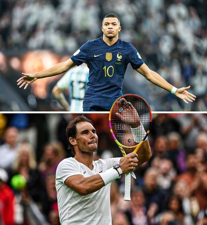nadalprop_'s tweet image. 🚨🎙Kylian Mbappe:
“It's Nadal who really fascinates me. He's my favourite.”