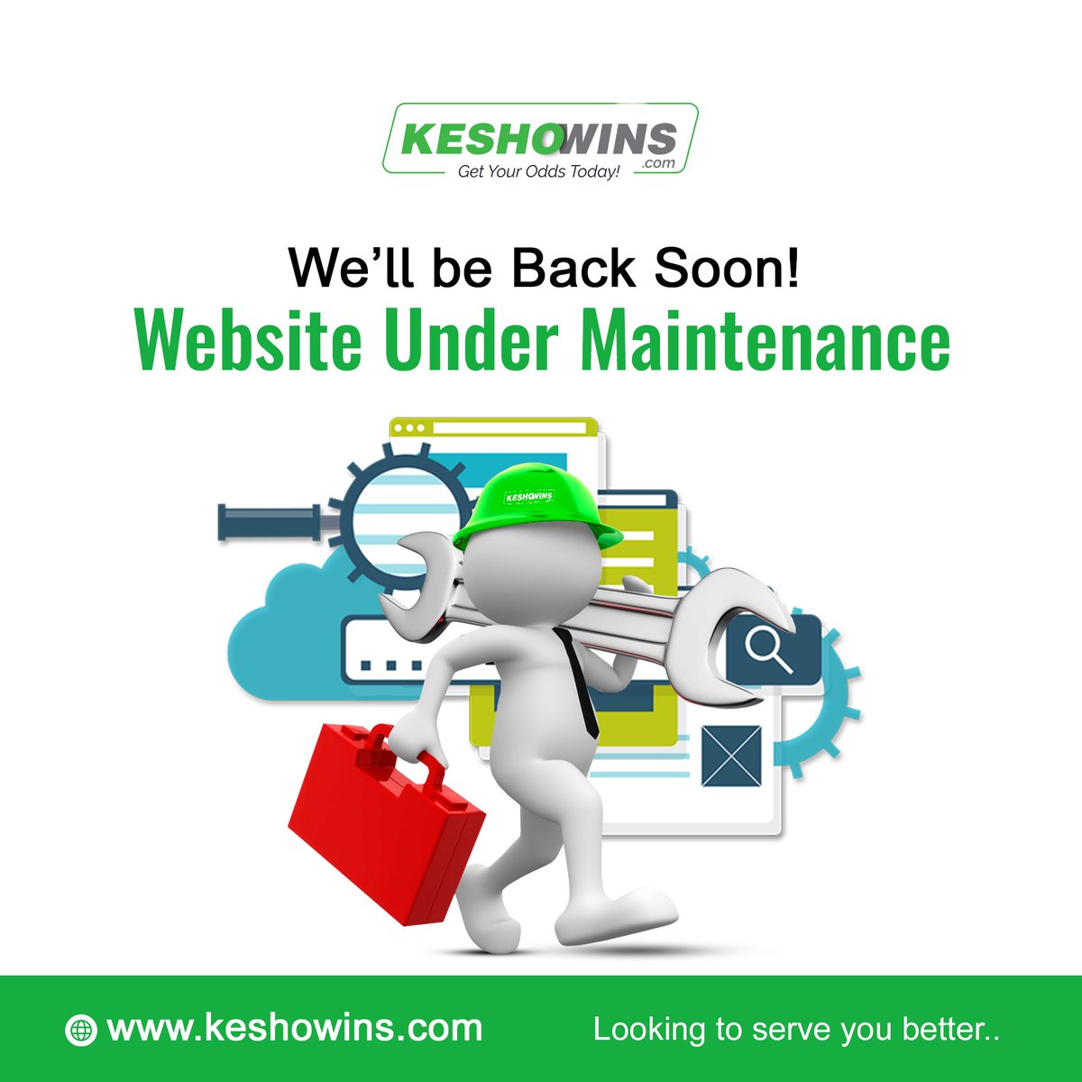 🔧 Website Under Maintenance 🔧

We're currently working behind the scenes to enhance your experience.

We'll be back soon .  better than ever
Visit us later at keshowins.com 💻