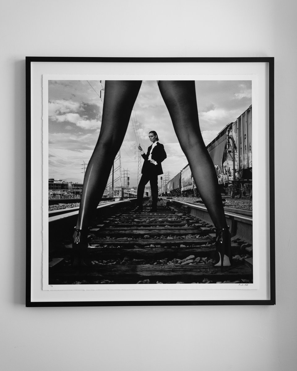 ImBrendanNorth's tweet image. I’ve been loving these deckled edge prints lately. “Dirty Deeds” is an edition of only 3 prints in this 36x36 inch size. I have 2 editions left. DM me for pricing.