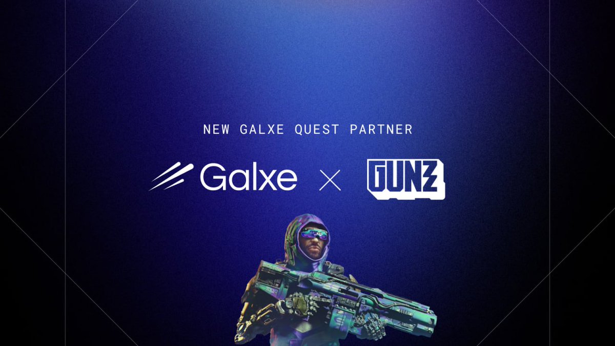 Galxe (@galxe) on Twitter photo Go full throttle with <a href="/GUNbyGUNZ/">GUNZ Official</a>
Celebrate the OTG Expansion on <a href="/GamingOnSolana_/">Solana Gaming 🚀☀️🌴</a> by joining the action on <a href="/GalxeQuest/">Galxe Quest</a>. Unlock exclusive rewards and level up your gaming experience.
Make your move Zeroes: g.xyz/gunz-quest Go full throttle with <a href="/GUNbyGUNZ/">GUNZ Official</a>
Celebrate the OTG Expansion on <a href="/GamingOnSolana_/">Solana Gaming 🚀☀️🌴</a> by joining the action on <a href="/GalxeQuest/">Galxe Quest</a>. Unlock exclusive rewards and level up your gaming experience.
Make your move Zeroes: g.xyz/gunz-quest
