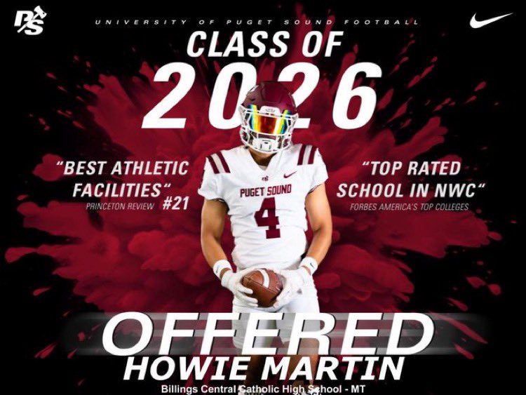 Howie_Martin3's tweet image. After a great conversation with @LOGGER_LBCOACH I am blessed to receive and offer from the University of Puget Sound! @NickFarman55