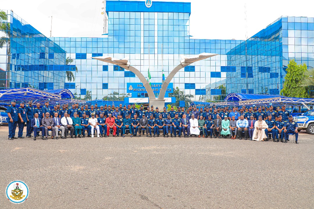 NigAirForce's tweet image. NAF targets 90% aircraft serviceability by Q4 2025 as CAS leads push for engineering reform
The Chief of the Air Staff (CAS), Air Marshal Hasan Bala Abubakar, has restated the Nigerian Air Force’s (NAF) firm resolve to enhance aircraft availability through sound maintenance…