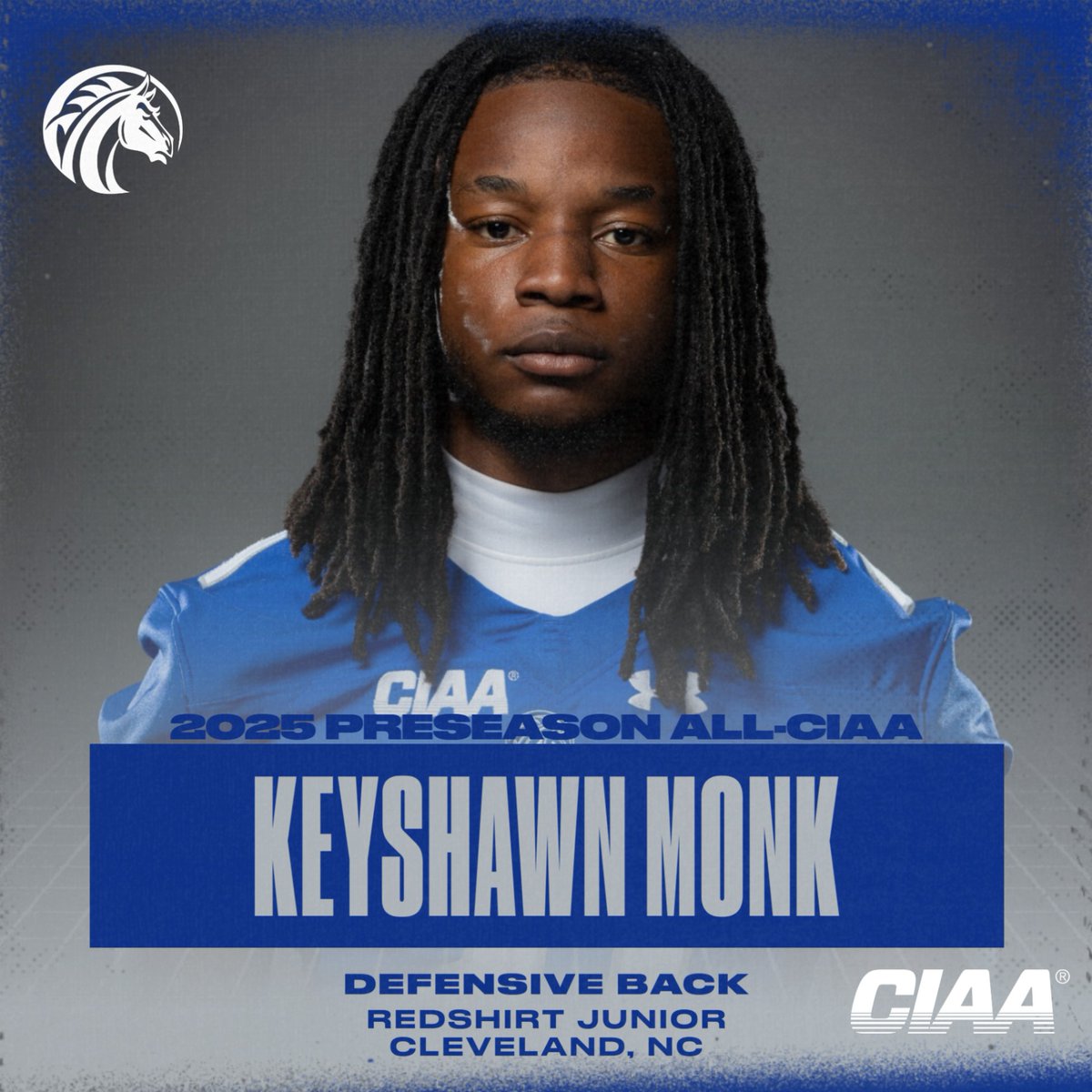 FSUBroncos's tweet image. Congratulations to offensive lineman Benjamin Hicks, graduate student linebacker Jamari Slade, and redshirt junior defensive back Keyshawn Monk on being named to the 2025 Preseason All-CIAA Team!!