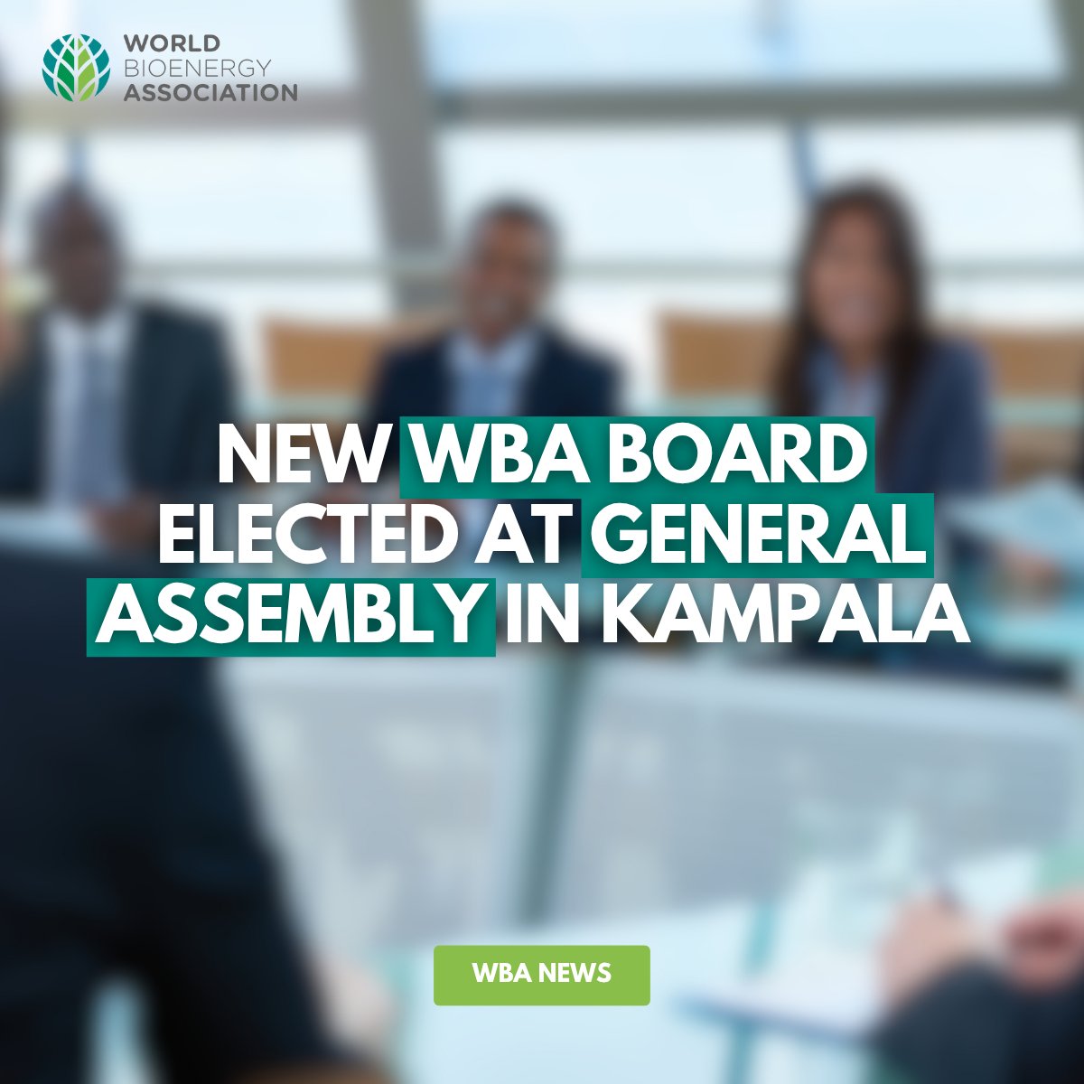 World Bioenergy Association (WBA) (@world_bioenergy) on Twitter photo 📢 <a href="/World_Bioenergy/">World Bioenergy Association (WBA)</a> is proud to announce the newly elected Board, introduced at the General Assembly held on July 10 in Kampala, Uganda: worldbioenergy.org/news/928/50/Ne…
#Bioenergy #SustainableEnergy #CleanEnergy #BoardAnnouncement #EnergyTransition #WBA #Renewables #Leadership 📢 <a href="/World_Bioenergy/">World Bioenergy Association (WBA)</a> is proud to announce the newly elected Board, introduced at the General Assembly held on July 10 in Kampala, Uganda: worldbioenergy.org/news/928/50/Ne…
#Bioenergy #SustainableEnergy #CleanEnergy #BoardAnnouncement #EnergyTransition #WBA #Renewables #Leadership