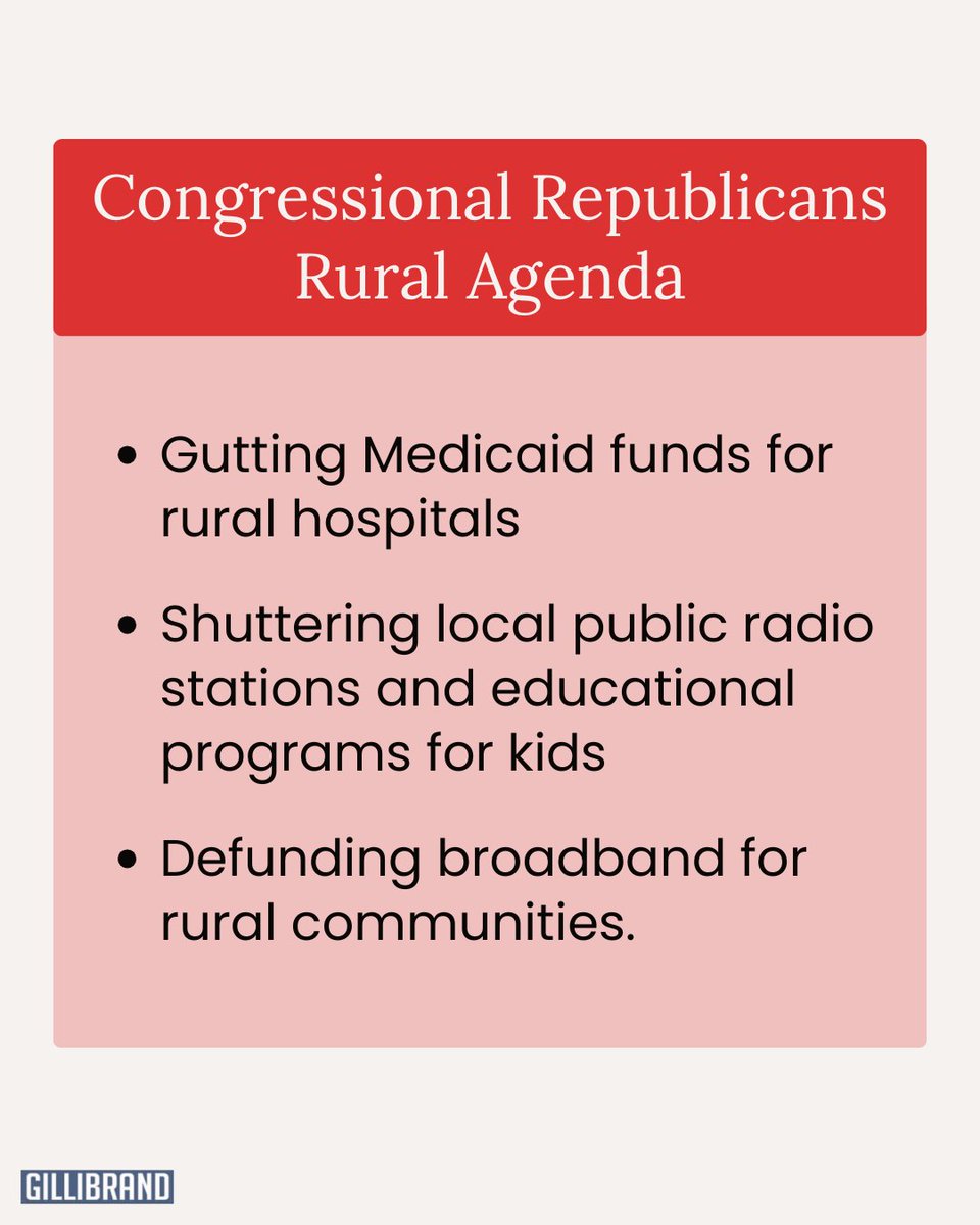 SenGillibrand's tweet image. Hard to create good jobs without health care, education and high speed internet.