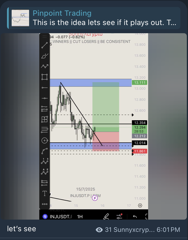Another high RR week at Pinpoint powered by $BONK $SOL $INJ $KAITO trades.

Journal shared by @crypto_scient <a href="/sunnyxcrypto/">Sunny/crypto</a>