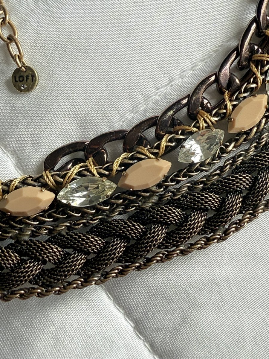 pocketsizedavid's tweet image. Vintage Ann Taylor LOFT necklace for sale #vintagejewelry #anntaylor #loft #necklaces