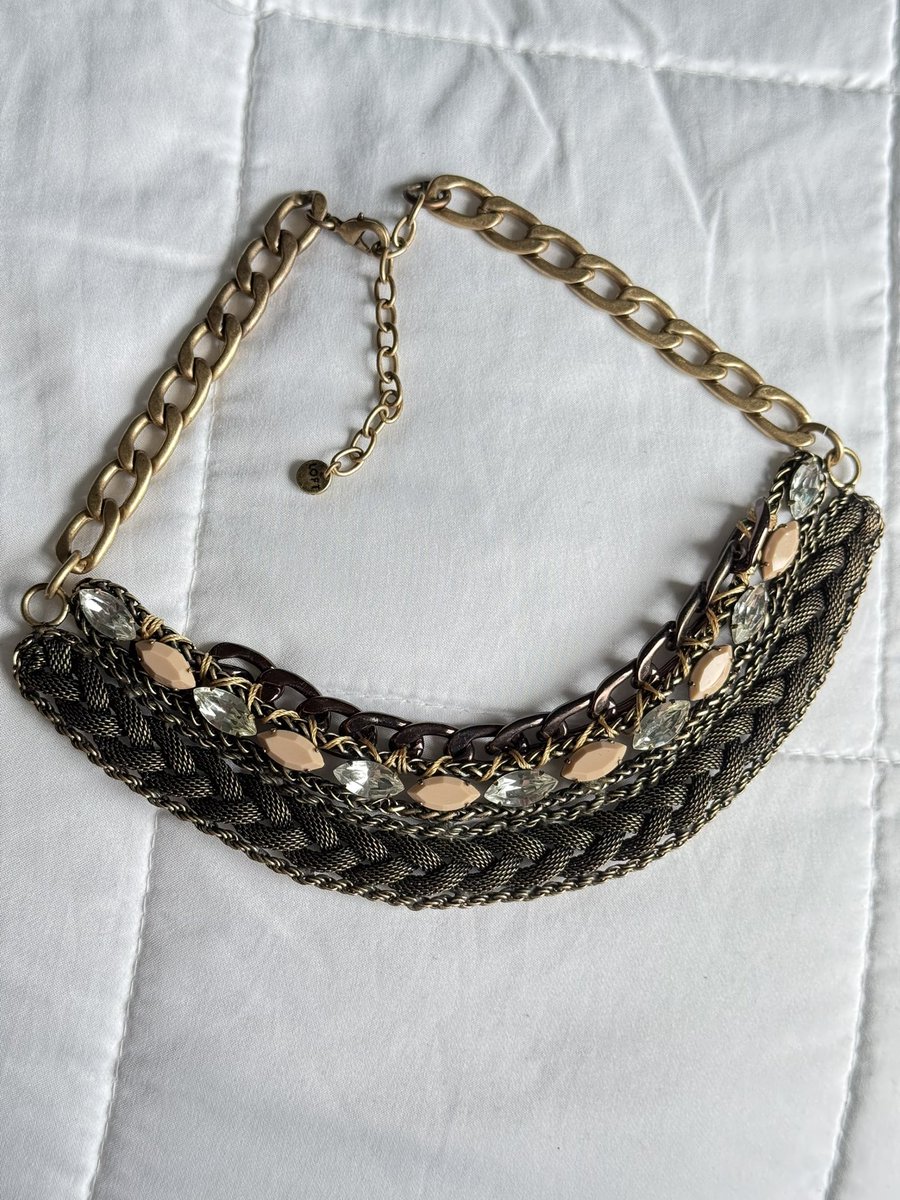pocketsizedavid's tweet image. Vintage Ann Taylor LOFT necklace for sale #vintagejewelry #anntaylor #loft #necklaces