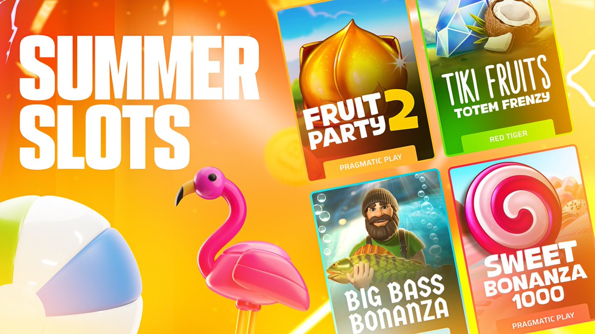 rollifycom's tweet image. Slots that feel like summer ☀️
Sun’s out. RTP’s up. Spins are hitting different!