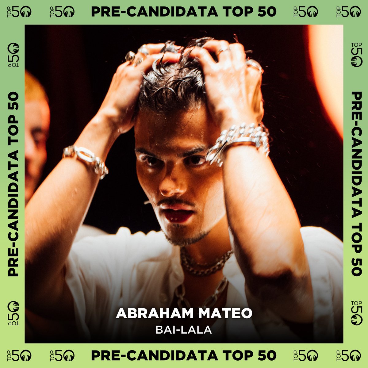 Top 50 (@top50oficial) on Twitter photo 🆕 PRE-CANDIDATA TOP 50 🆕
<a href="/AbrahamMateo/">Abraham Mateo</a>
‘Bai-lala’
— 📩 Ya puedes votar aquí: top50oficial.com/pre-candidatas 🆕 PRE-CANDIDATA TOP 50 🆕
<a href="/AbrahamMateo/">Abraham Mateo</a>
‘Bai-lala’
— 📩 Ya puedes votar aquí: top50oficial.com/pre-candidatas