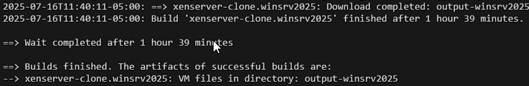 Steve Noel (@steve_noel) on Twitter photo Boom! Phase2 completed! The new #Citrix #XenServer #Packer plugin (with the latest commit) works with the xenserver-clone builder.
Phase2: Clone template + Citrix + LOB Installs + App config -> PVS VHDX
Happy Automating and thanks to <a href="/R_Kossen/">Rody Kossen</a> efforts on the new plugin! Boom! Phase2 completed! The new #Citrix #XenServer #Packer plugin (with the latest commit) works with the xenserver-clone builder.
Phase2: Clone template + Citrix + LOB Installs + App config -> PVS VHDX
Happy Automating and thanks to <a href="/R_Kossen/">Rody Kossen</a> efforts on the new plugin!