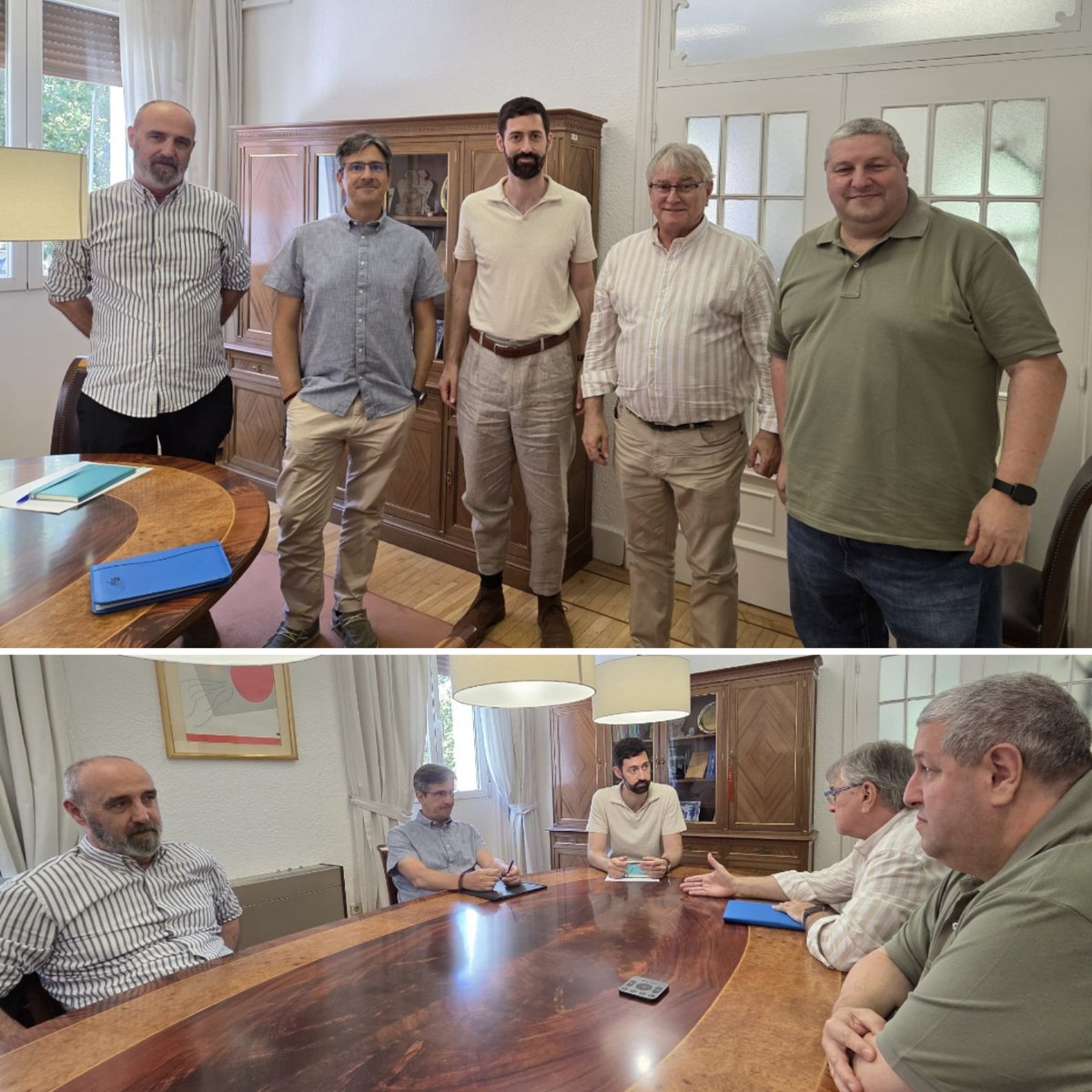 Fejar Federación (@fejarfederacion) on Twitter photo Hoy FEJAR se reunió con Andrés Barragán Secretario General de Consumo y Juego, y con Mikel Arana Director General de la Dirección General de Ordenación del Juego (<a href="/MSocialGob/">Ministerio de Derechos Sociales, Consumo y A2030</a>) para tratar temas sobre la normativa de juego y actualización de otras materias que afectan al colectivo Hoy FEJAR se reunió con Andrés Barragán Secretario General de Consumo y Juego, y con Mikel Arana Director General de la Dirección General de Ordenación del Juego (<a href="/MSocialGob/">Ministerio de Derechos Sociales, Consumo y A2030</a>) para tratar temas sobre la normativa de juego y actualización de otras materias que afectan al colectivo