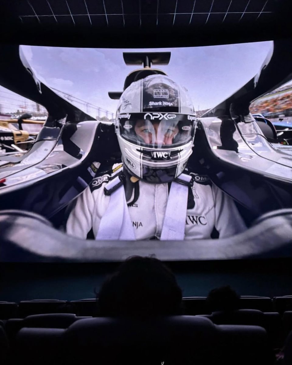 TourCinefilo's tweet image. Así se ve F1 en pantallas IMAX. Una de las mejores experiencias cinematográficas del año.