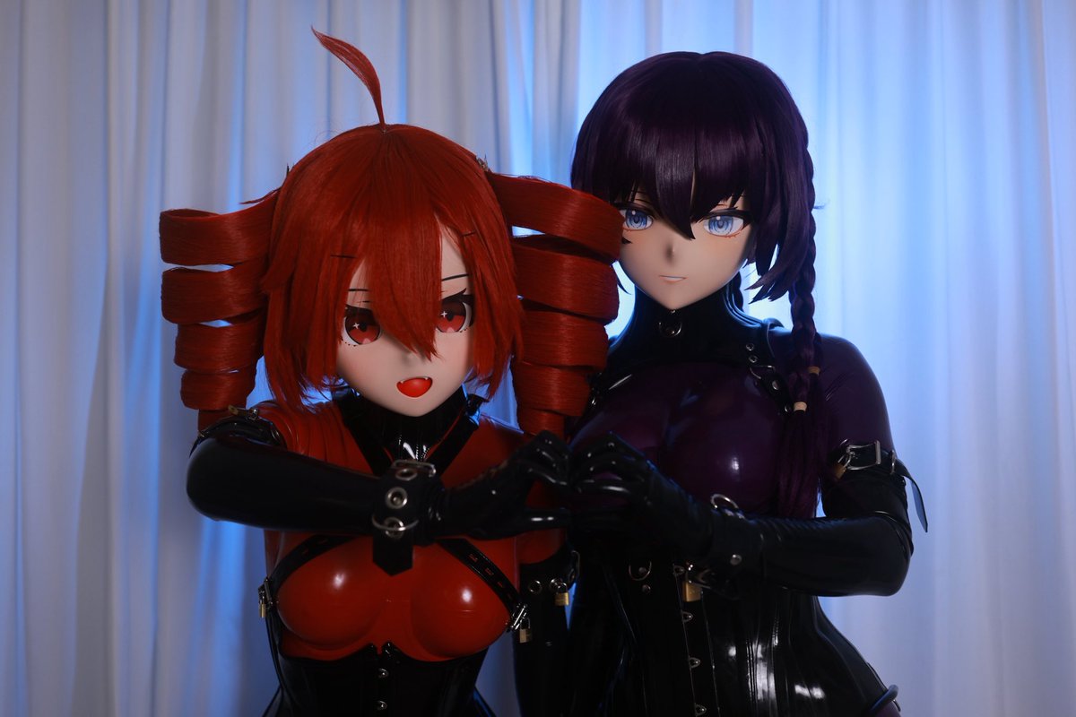 辣椒🌶️和茄子🍆
比个🖤

cn：<a href="/booqa_Gt/">Gt</a> <a href="/lingsanhezi1111/">凌山鹤鹤子</a> 
#kigurumi #fetish