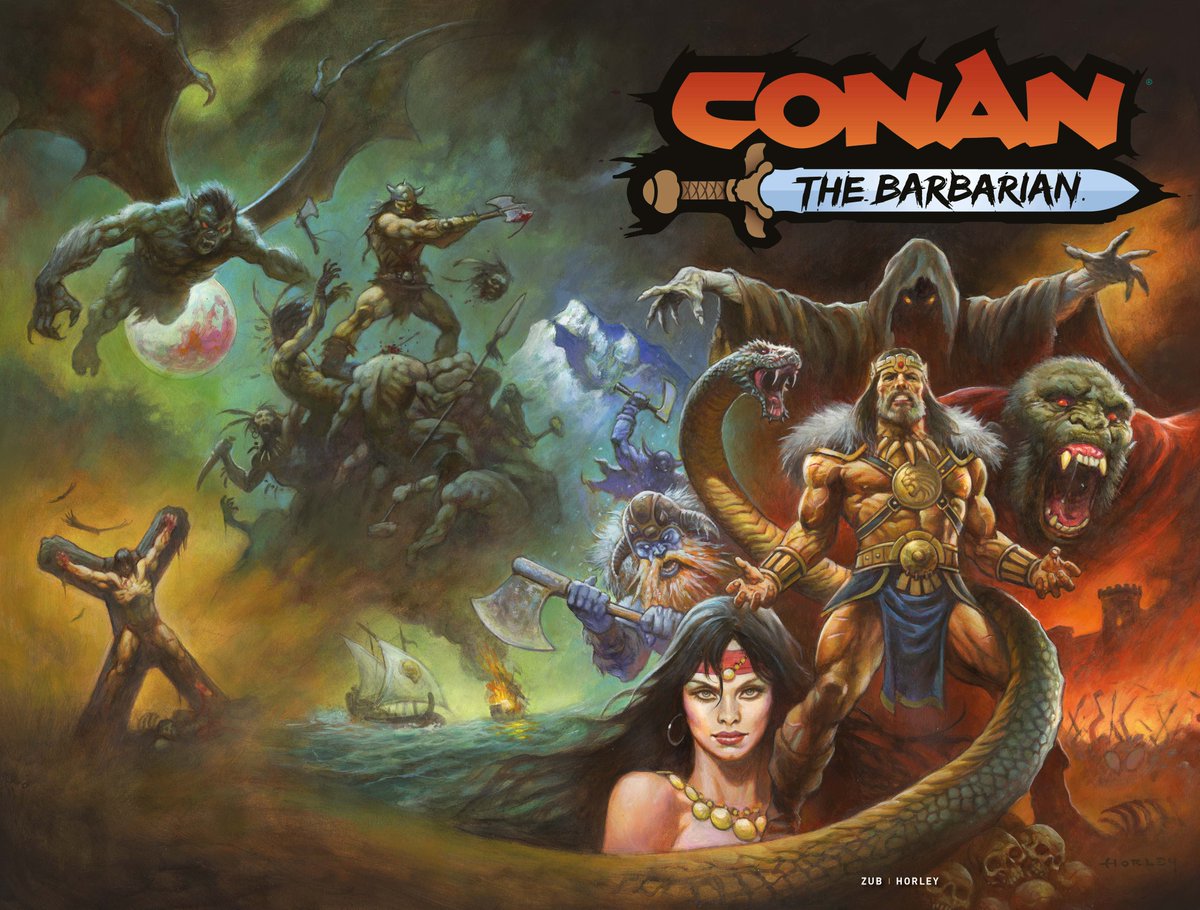 IGN has the scoop on CONAN THE BARBARIAN #25! 
Arriving in October, so pre-order now-
It's going to be one for the ages!

ign.com/articles/titan…