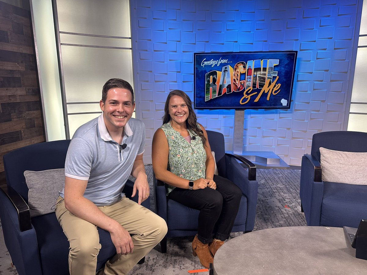 🎭SO FUN! Had the Racine Theatre Guild on <a href="/RacineandMe/">Racine & Me</a> this week! 

Absolutely love hearing about their shows. See the segment Sunday at 7 am on WMLW the M! <a href="/CBS58/">CBS 58 News</a>